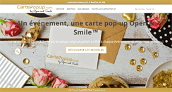 Desktop Screenshot of cartepopup.com